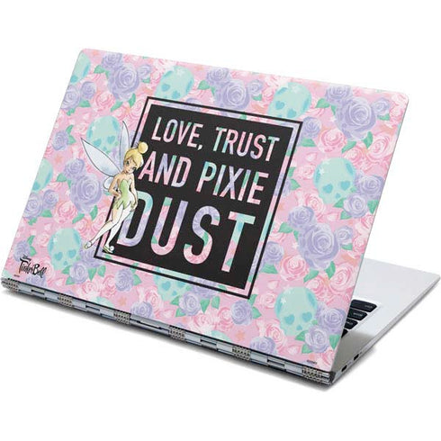 Disney Tinker Bell Love Trust and Pixie Dust Yoga 910 2-in-1 14in Touch-Screen Skin